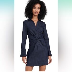 Cinq à Sept Women's Denim McKenna Dress, size 12, new with tags, color Indigo